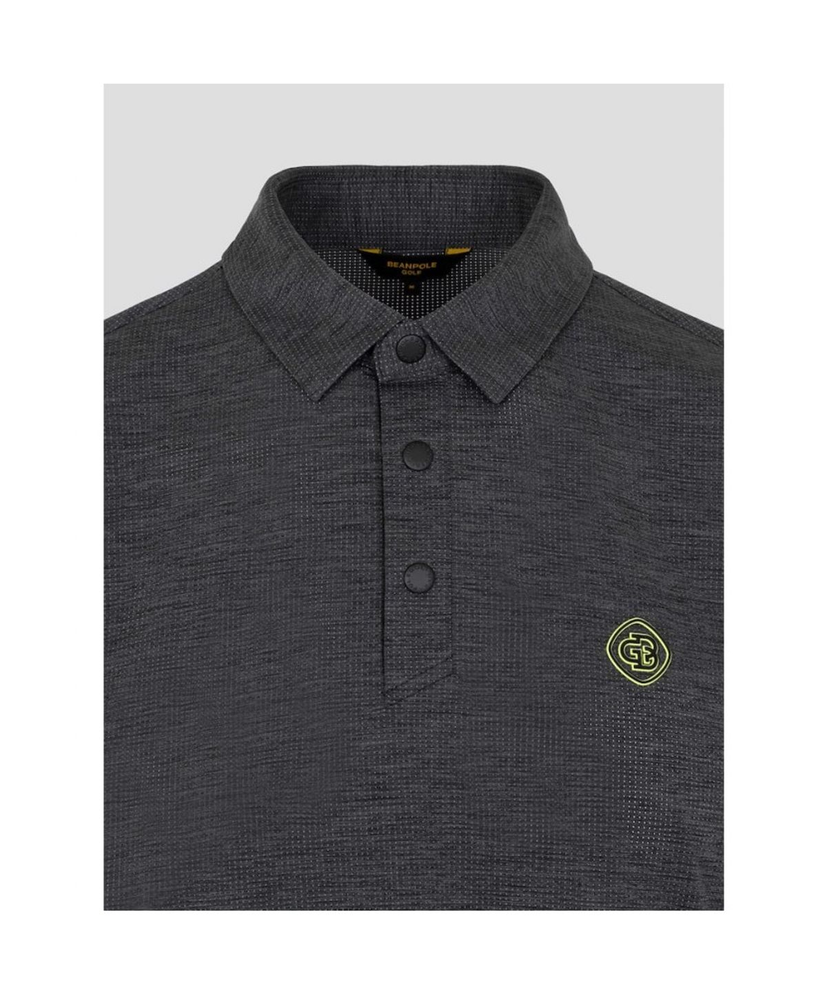 빈폴골프(BEANPOLE GOLF) [B_under] 남성 네온로고 반소매 티셔츠  블랙