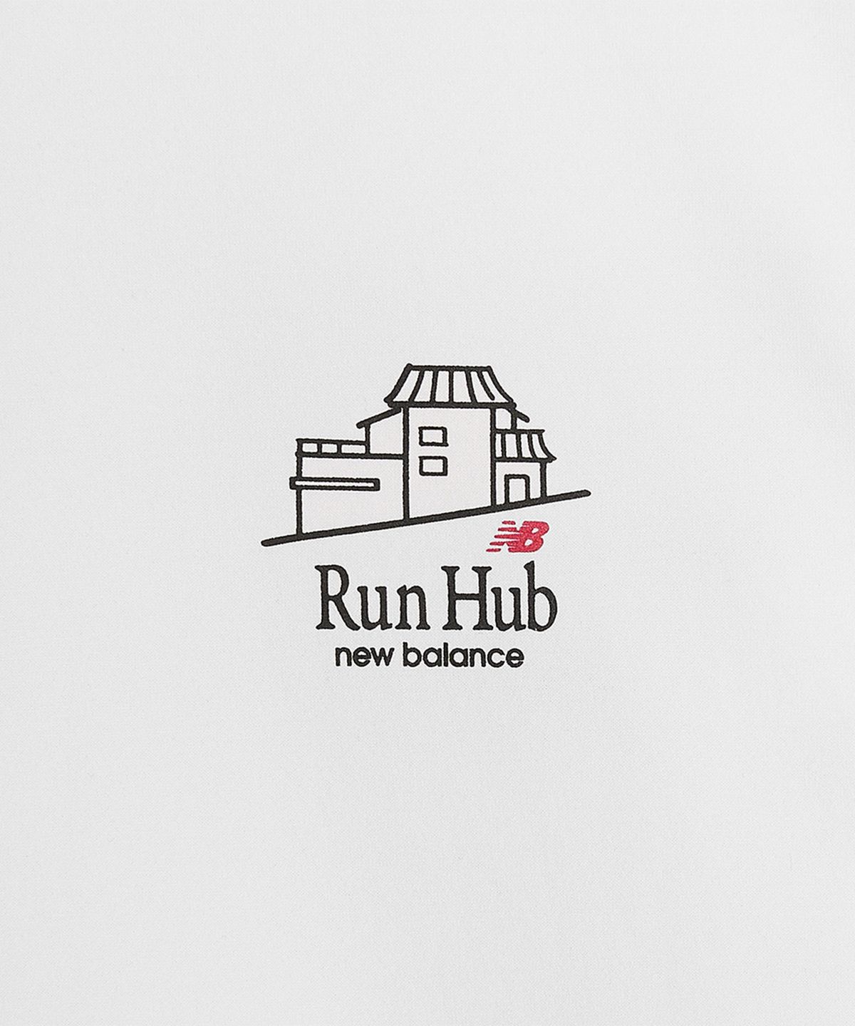 뉴발란스(NEW BALANCE) NBNEG35693 / UNI FROZEN Run Hub 반팔티 (WHITE)