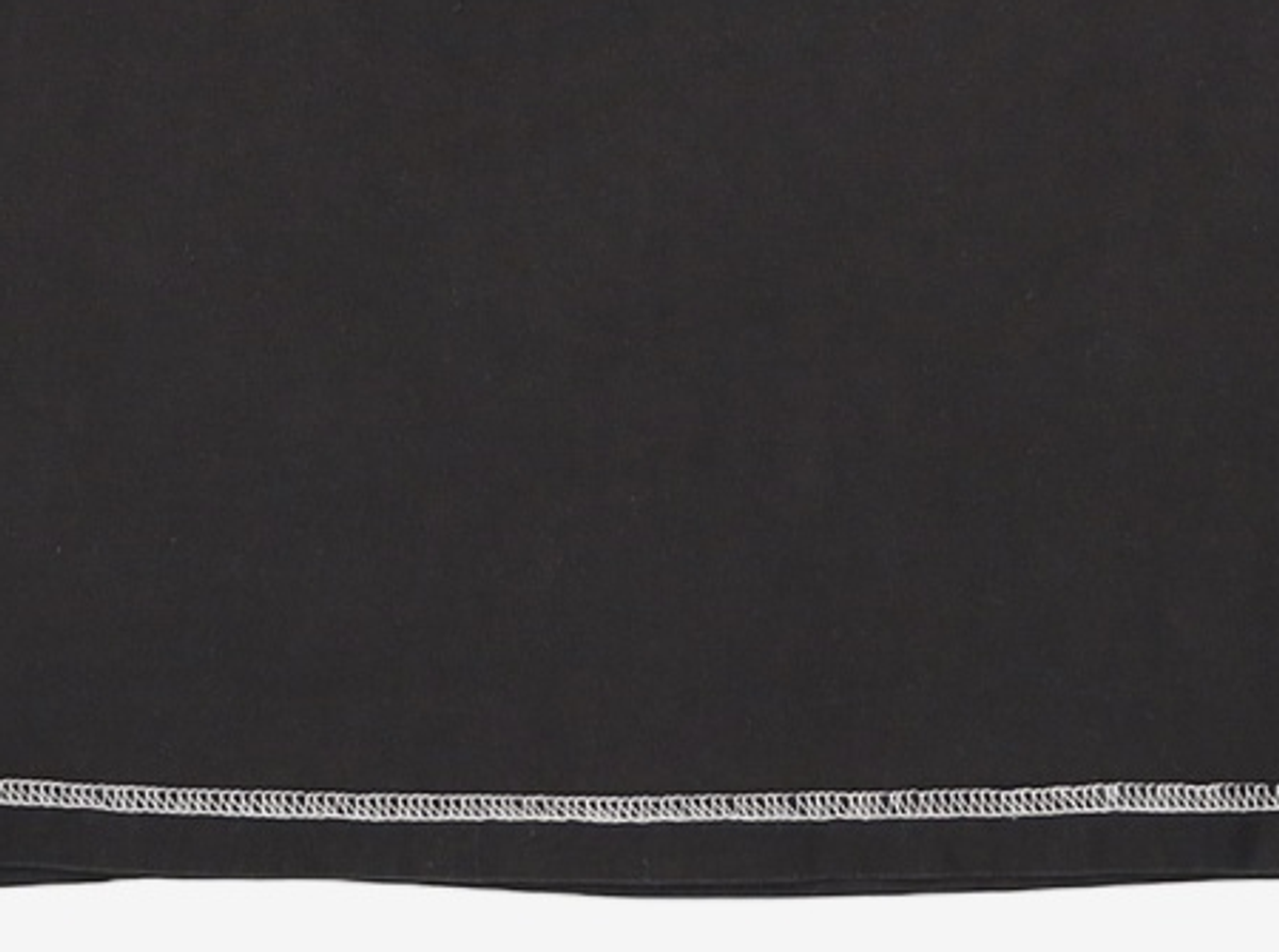 노매뉴얼(NOMANUAL) R.D LONG SLEEVE TEE - BLACK 100