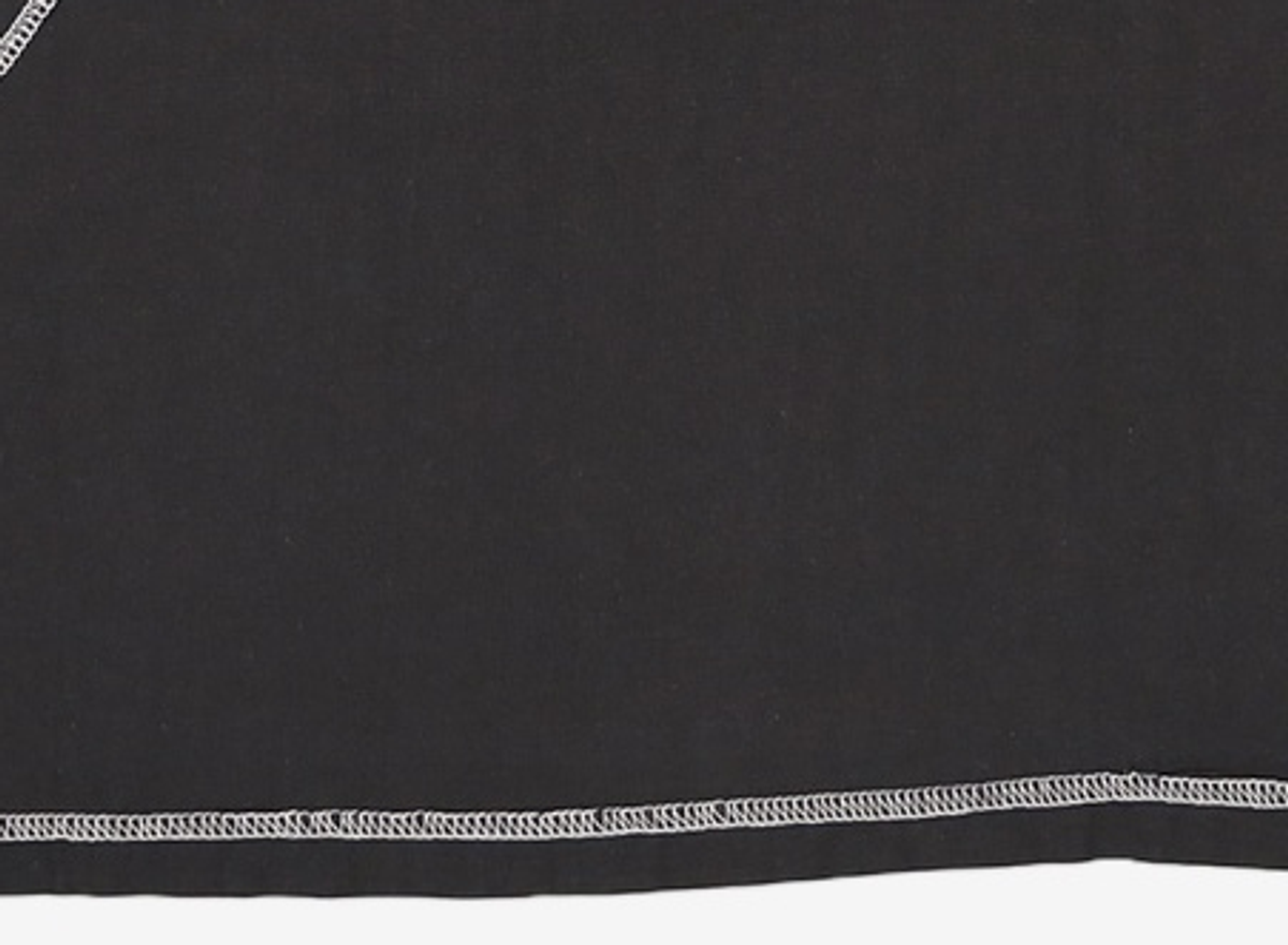노매뉴얼(NOMANUAL) R.D LONG SLEEVE TEE - BLACK 100