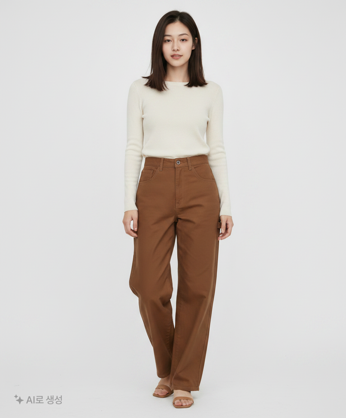 유니클로(UNIQLO) 코튼 팬츠 66