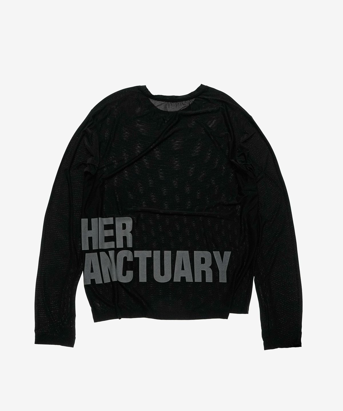 타스 (디아더생츄어리)(TAS (THEATHERSANCTUARY)) 오리진 빅로고 메쉬 긴팔 티셔츠 (블랙)