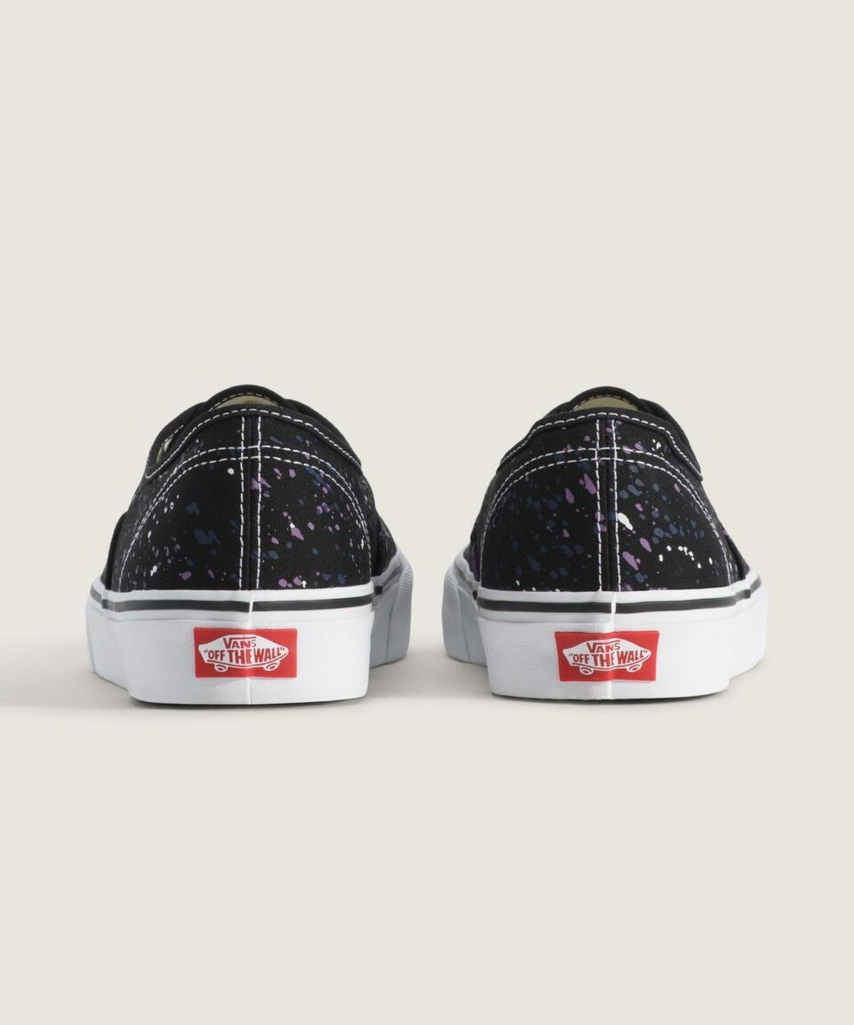 반스(VANS) 어센틱 - 스플래터 블랙:멀티 / VN000D7YBMV1