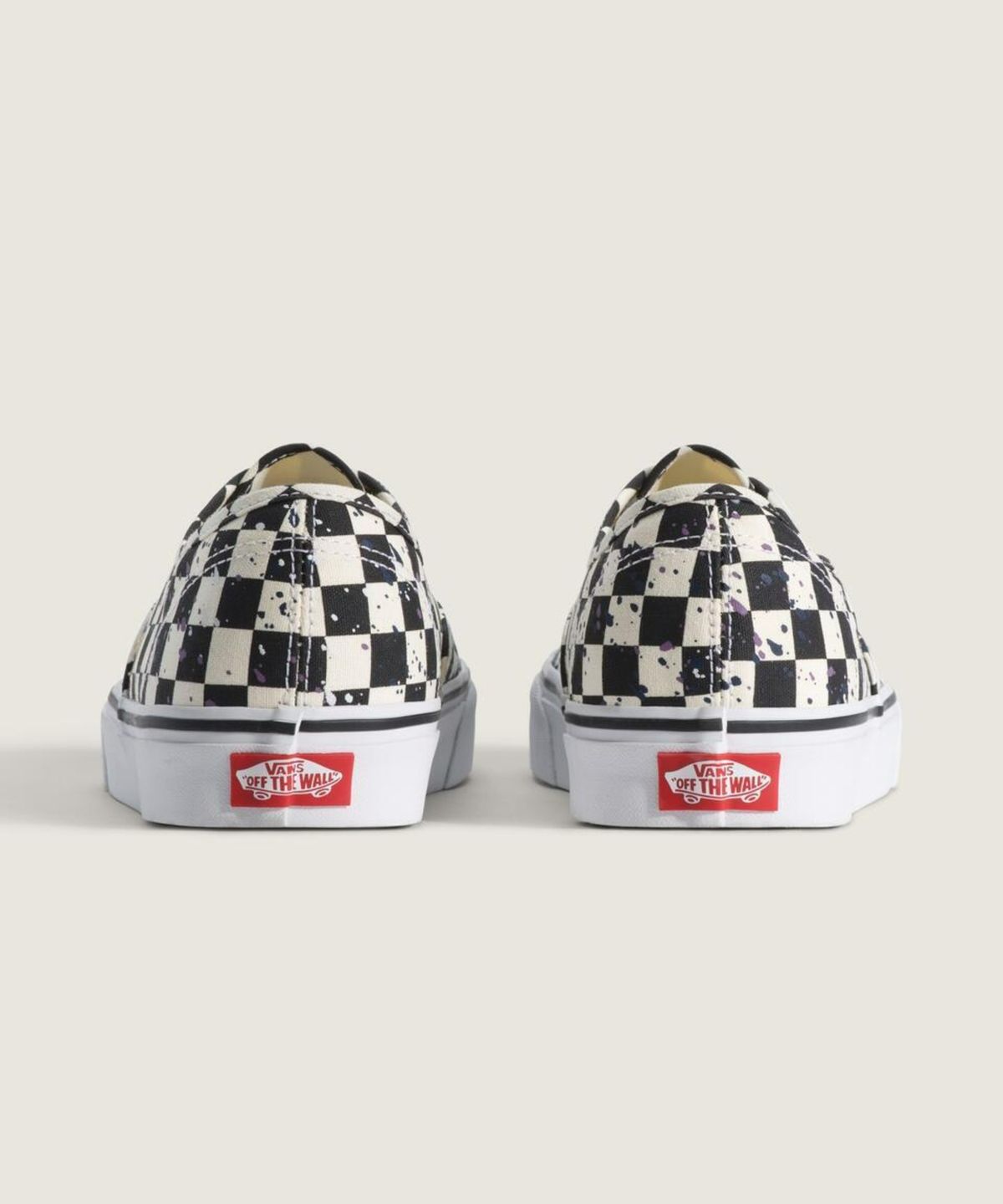 반스(VANS) 어센틱 - 스플래터 체커보드:멀티 / VN000D7YIBW1