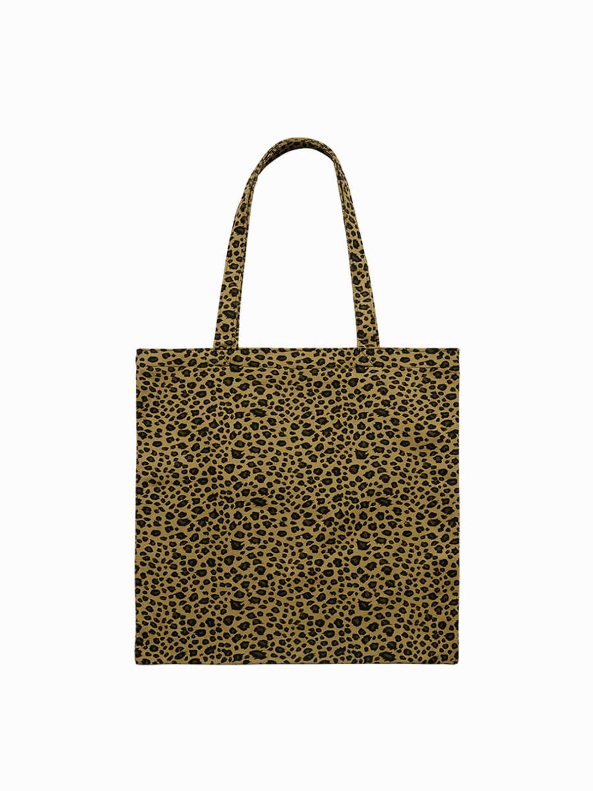 아크메드라비(ACME DE LA VIE) LEOPARD PINK PRINT BASIC LOGO ECO BAG