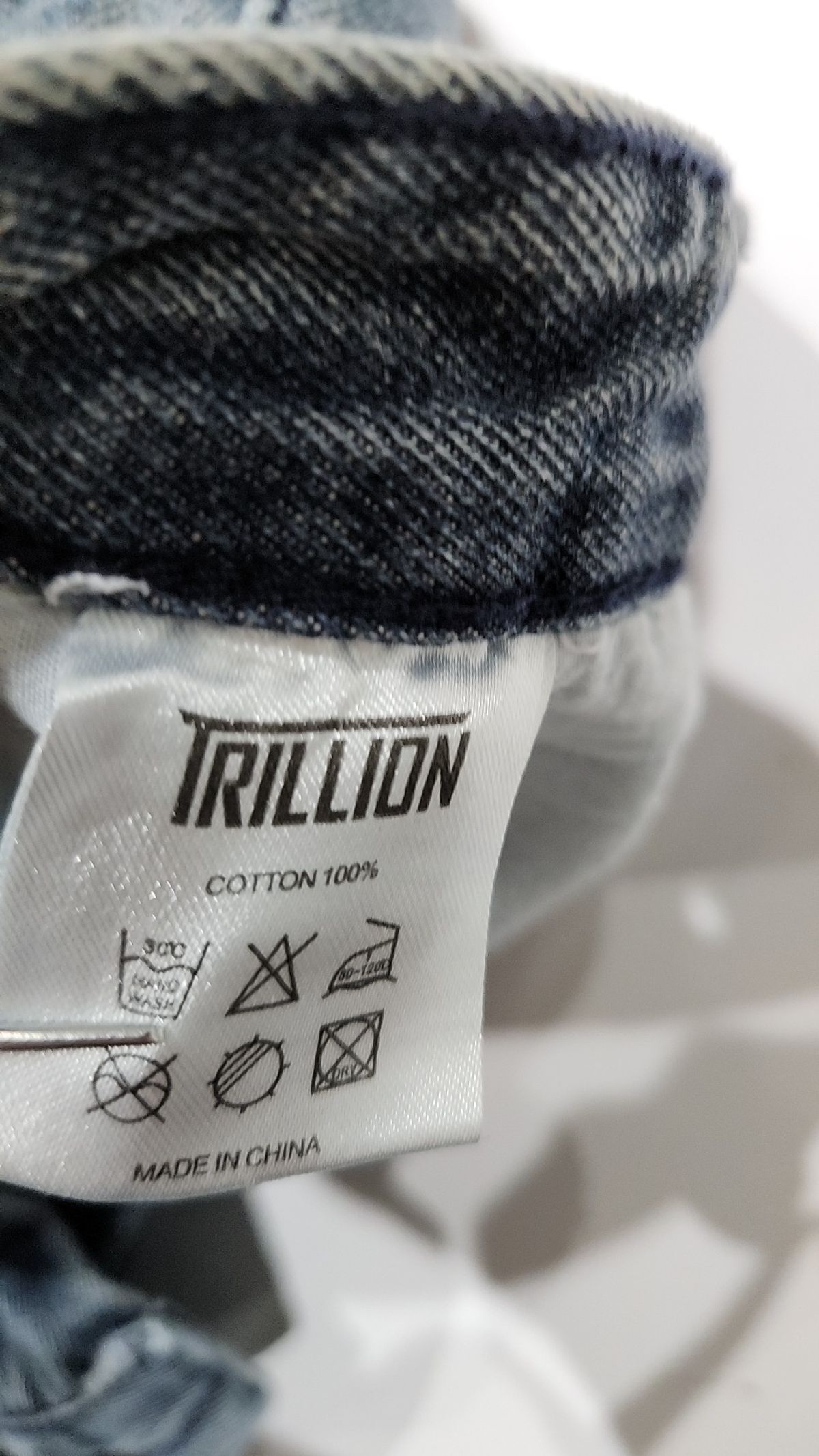 트릴리온(TRILLION) 청/데님 팬츠 M