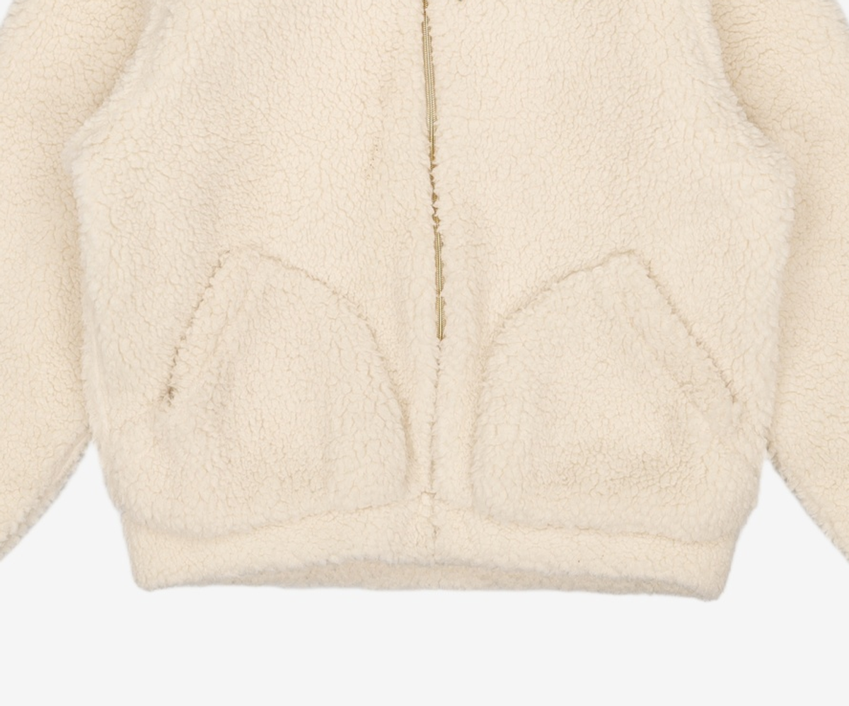 아디다스(ADIDAS) 쉐르파 자켓 W - 화이트 / HG6677 M