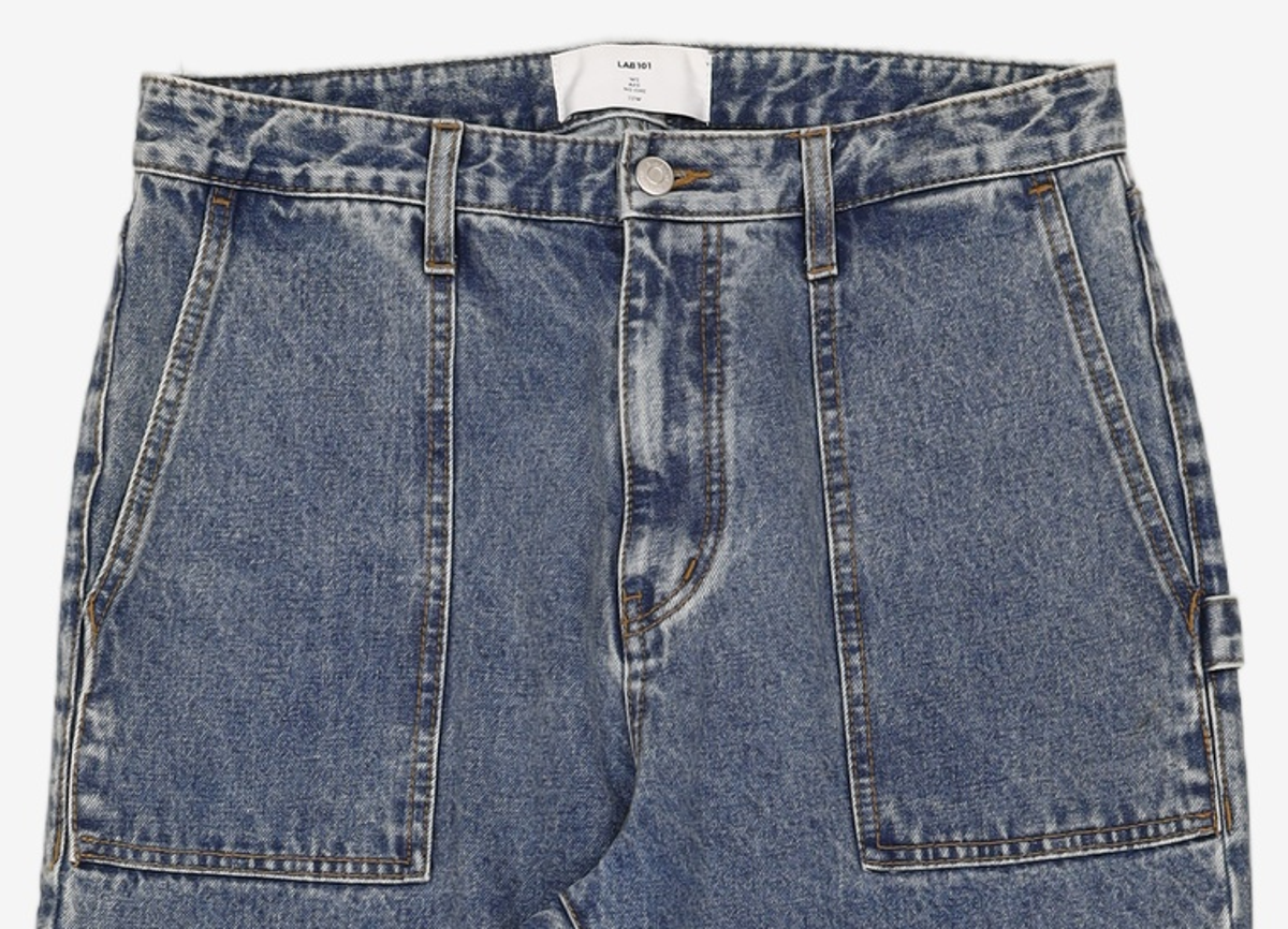 랩원오원(LAB101) TOM BASIC WASH CARPENTER DENIM 32W