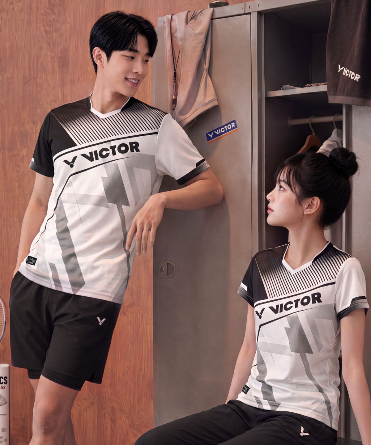빅터(VICTOR) SHADOW CLOUD 배드민턴 남성 티셔츠 (VTC6CGW003M)