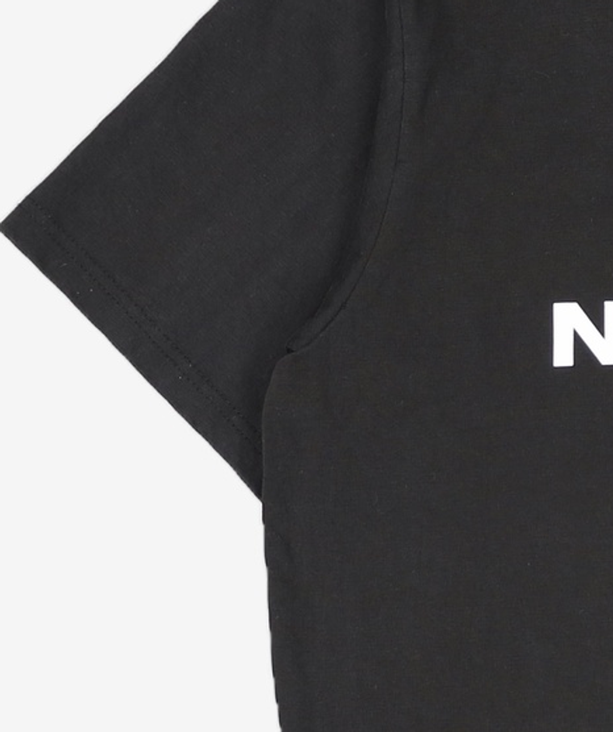 노매뉴얼(NOMANUAL) LOGO PATCHED T-SHIRT - BLACK L