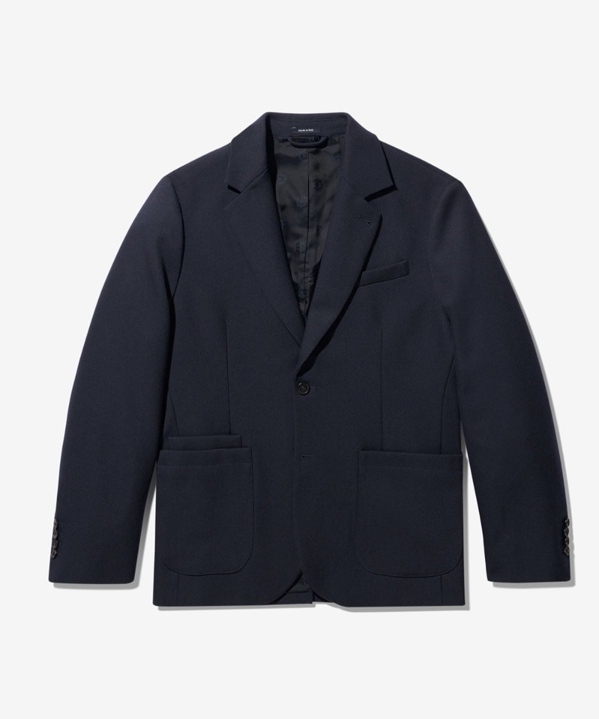 노아(NOAH) (U) 바레시아 울 색 자켓 네이비 BARATHEA WOOL SACK JACKET NAVY