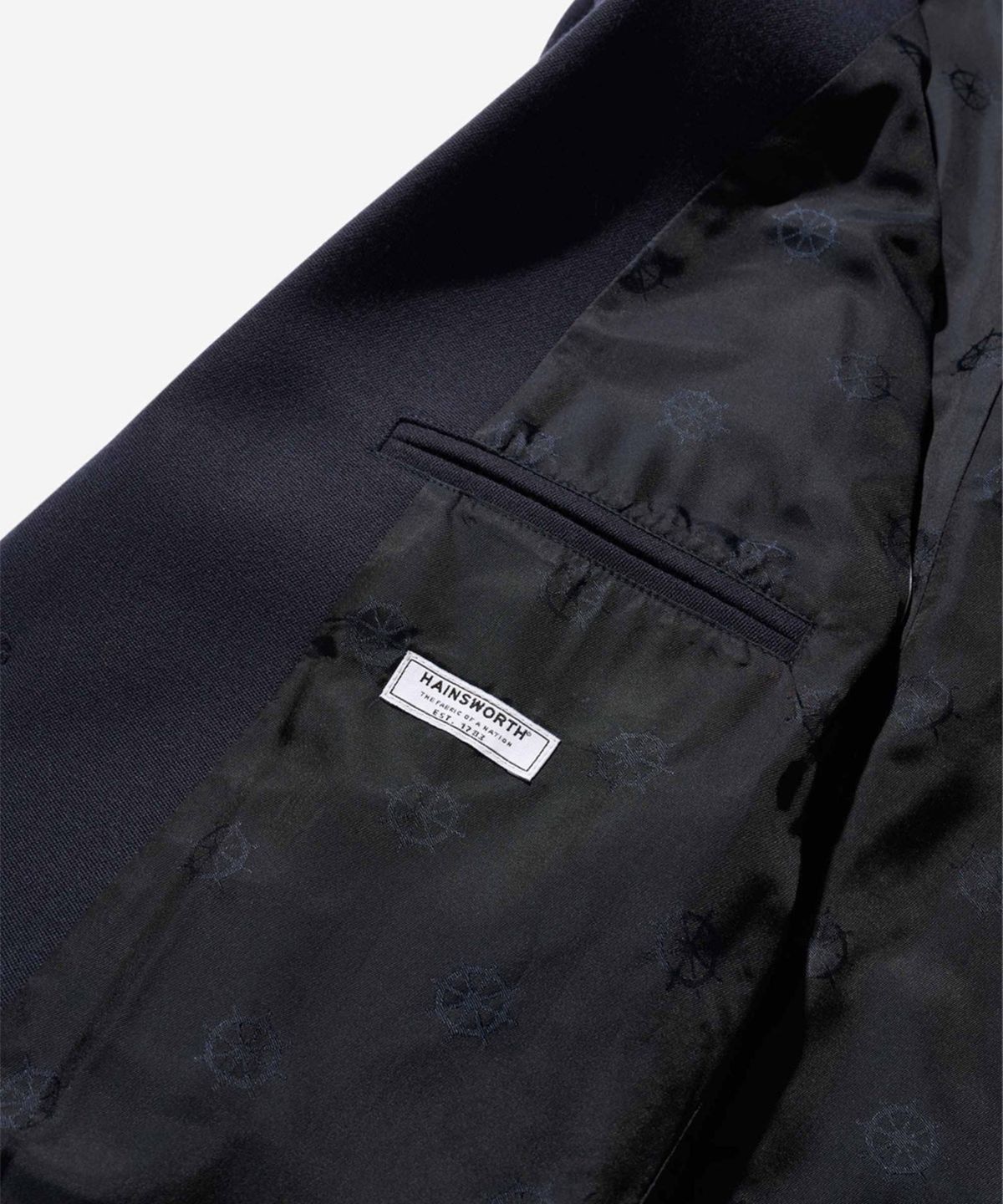 노아(NOAH) (U) 바레시아 울 색 자켓 네이비 BARATHEA WOOL SACK JACKET NAVY
