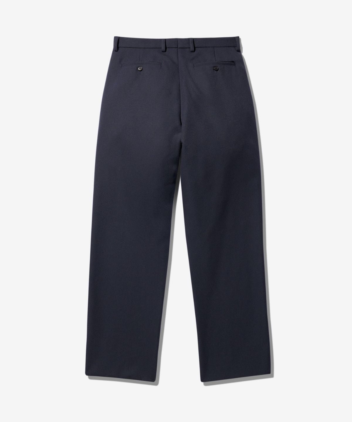 노아(NOAH) (U) 바레시아 울 플리츠 트라우저 네이비 BARATHEA WOOL PLEATED TROUSER NAVY