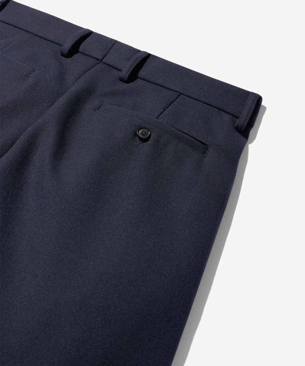 노아(NOAH) (U) 바레시아 울 플리츠 트라우저 네이비 BARATHEA WOOL PLEATED TROUSER NAVY