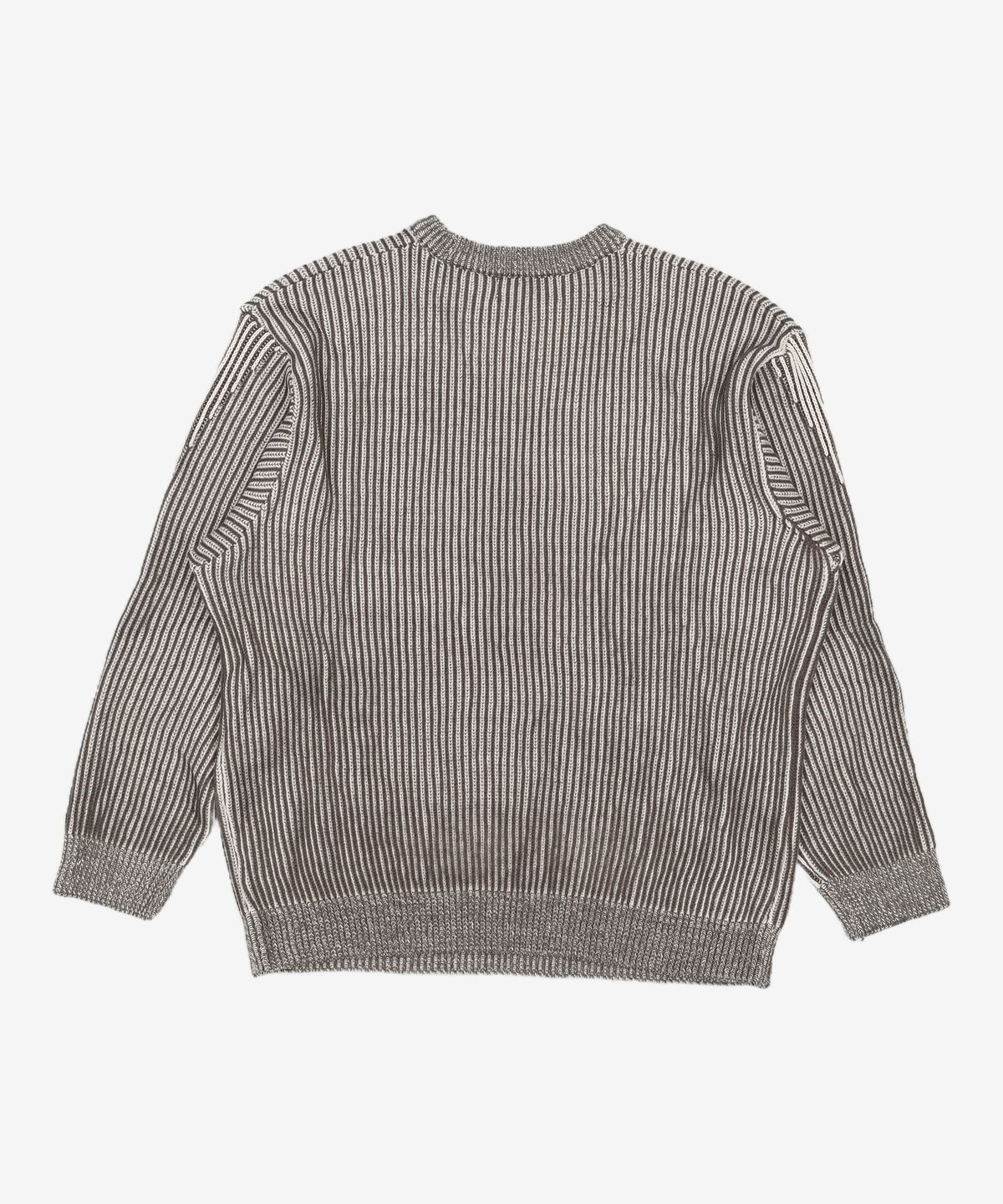 크리틱(CRITIC) Goth Logo Knit Dark Grey L