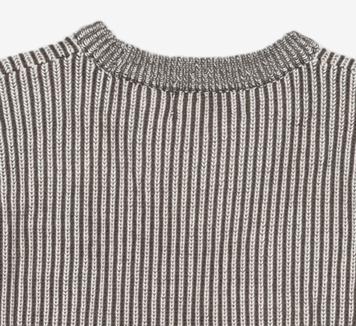 크리틱(CRITIC) Goth Logo Knit Dark Grey L