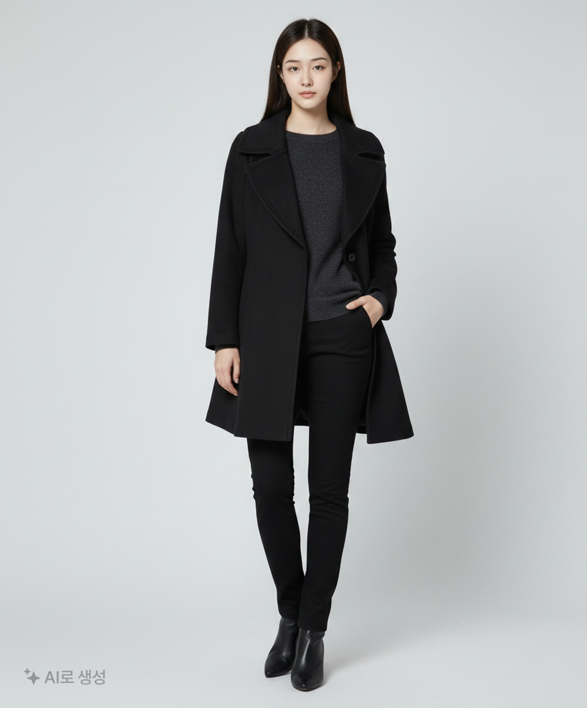 듀엘(DEWL) 겨울 기타 코트 85 94 160
