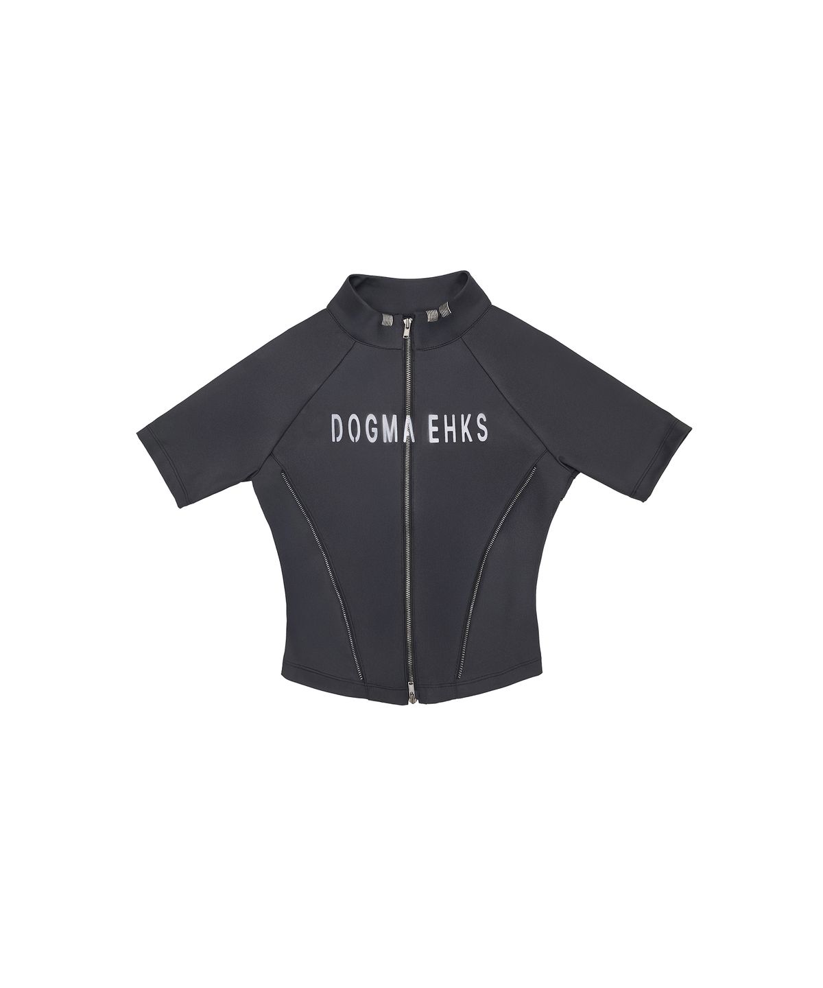 도그마 엑스(DOGMA EHKS) CYCLING HALF SLEEVE TOP BLACK