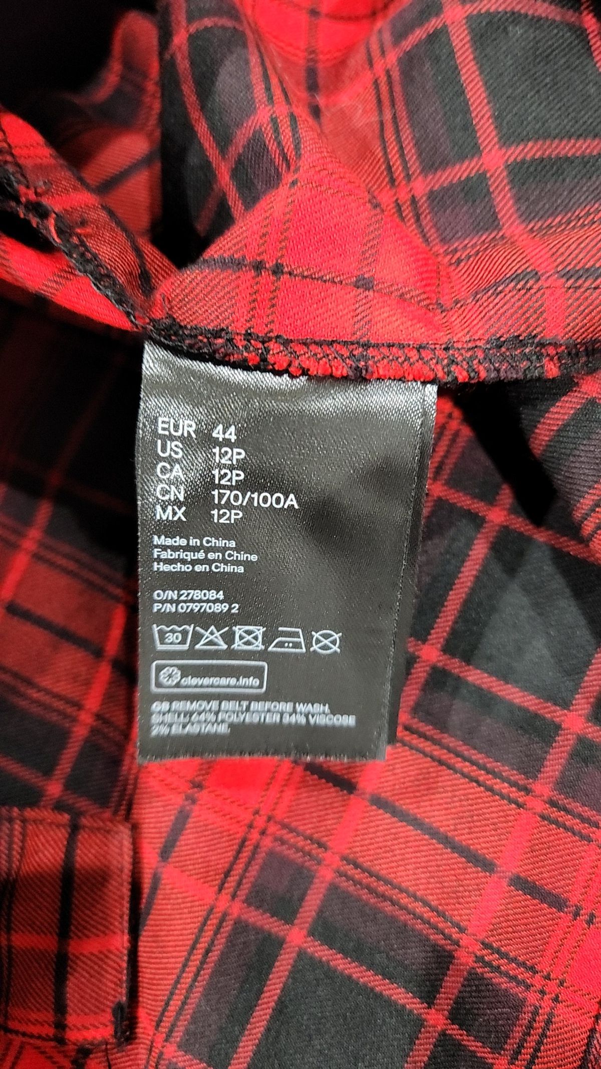 디바이디드에이치앤엠(DIVIDED H&M) 미니 원피스 44
