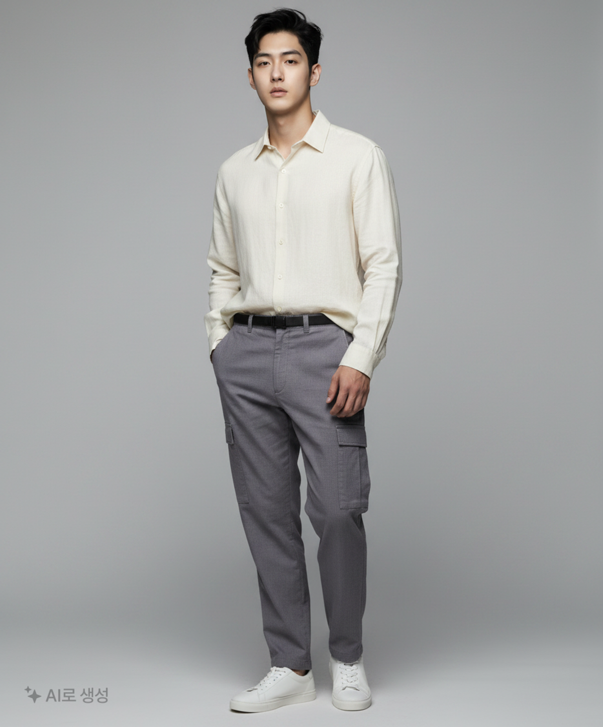 유니클로(UNIQLO) 코튼 팬츠 M