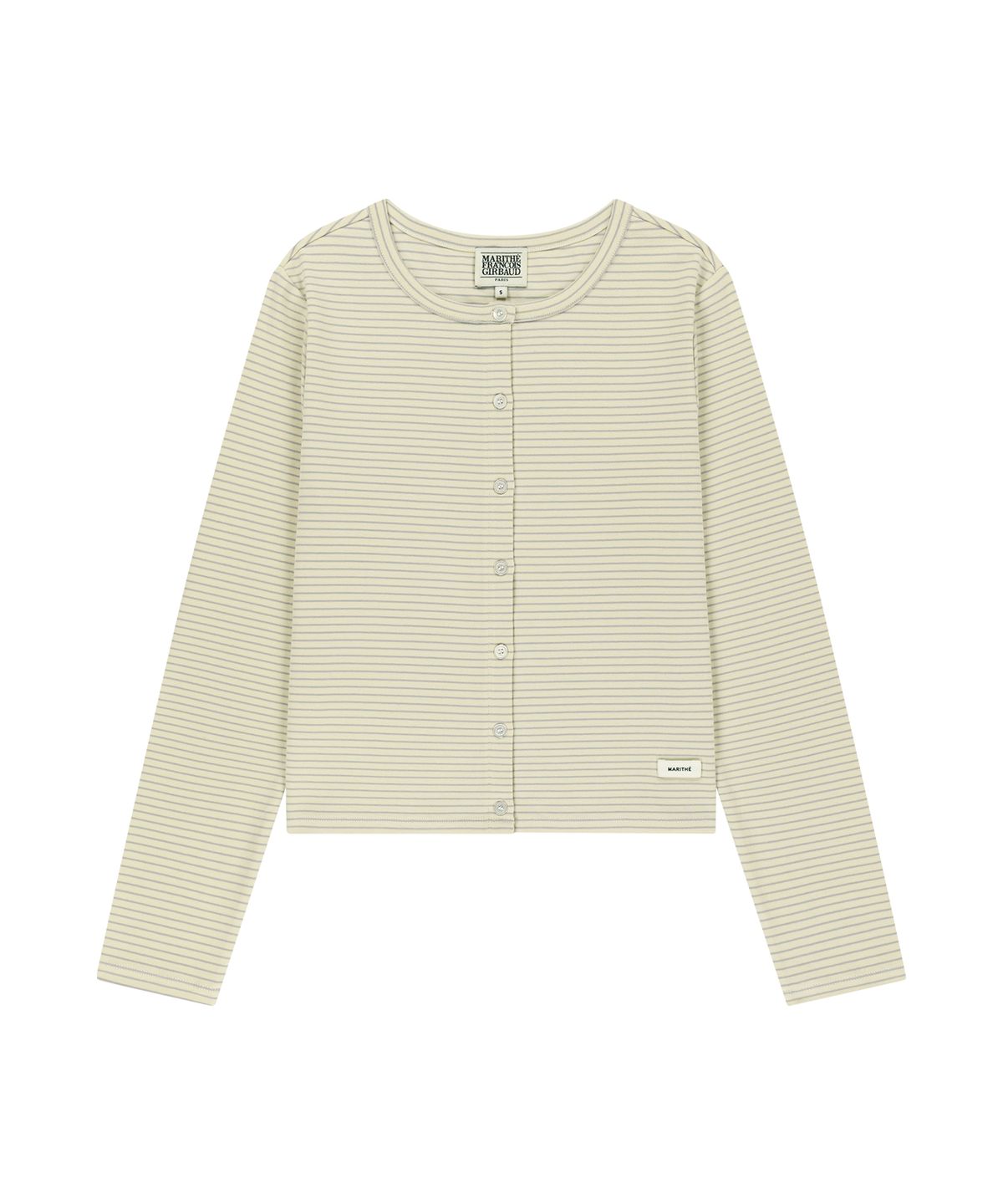 마리떼 프랑소와 저버(MARITHÉ + FRANҪOIS GIRBAUD) W BASIC COTTON CARDIGAN butter
