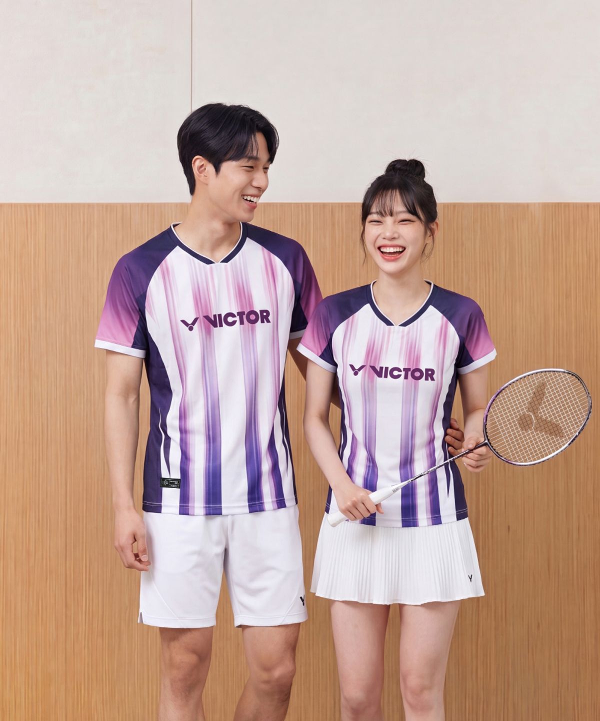 빅터(VICTOR) RAY PURPLE 배드민턴 남성 티셔츠 (VTC6CGW013M)