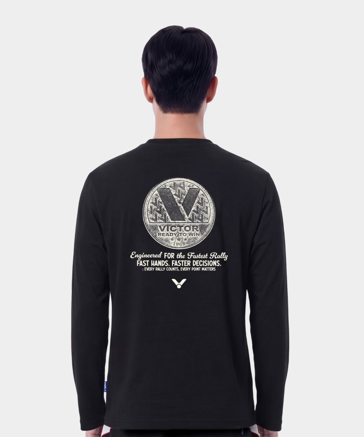 빅터(VICTOR) MEDAL LEGACY 공용 오버핏 티셔츠 (VTC6CTO201U)