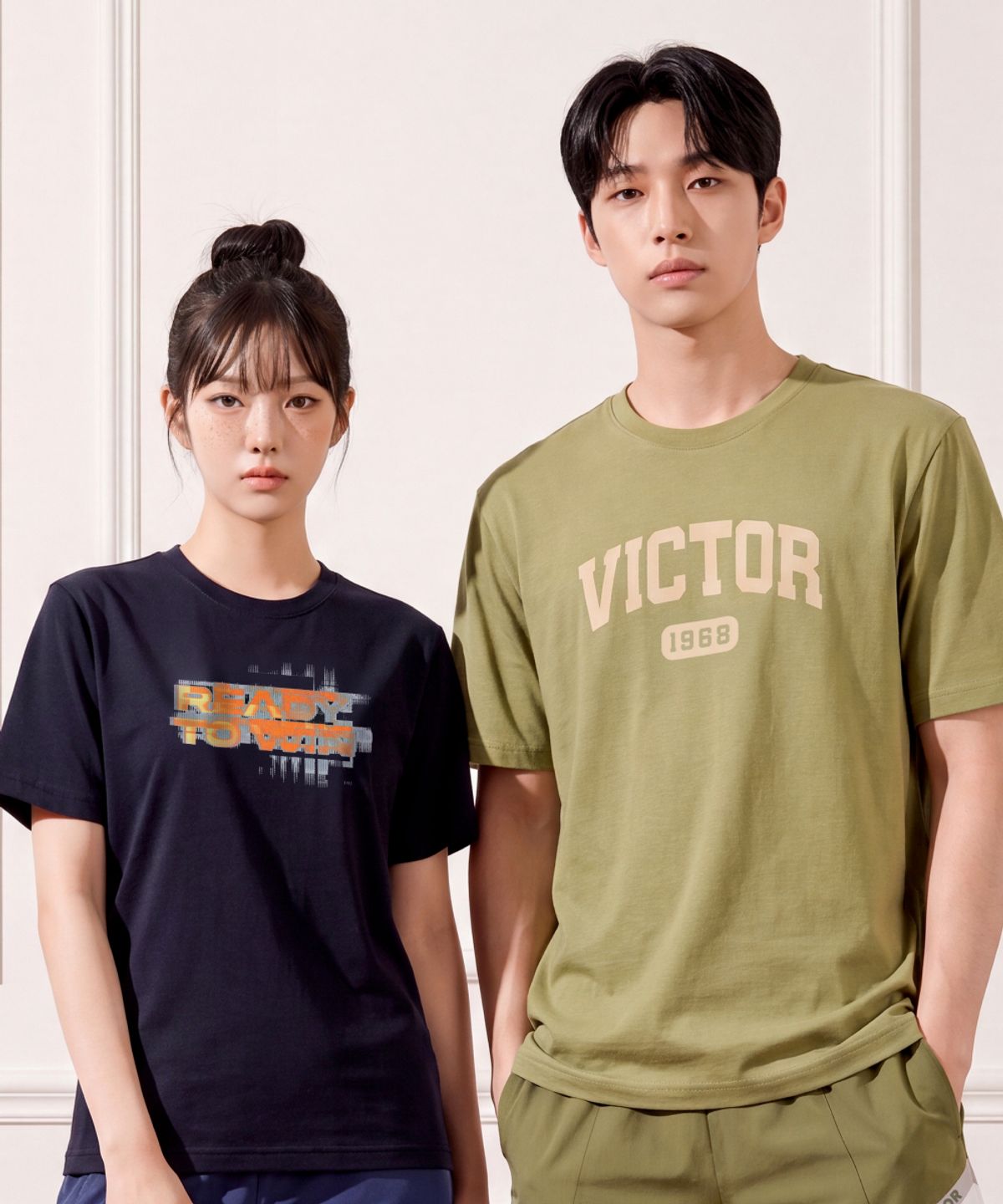 빅터(VICTOR) HI-TEEN CLASSIC 공용 오버핏 티셔츠 (VTC6CTO107U)