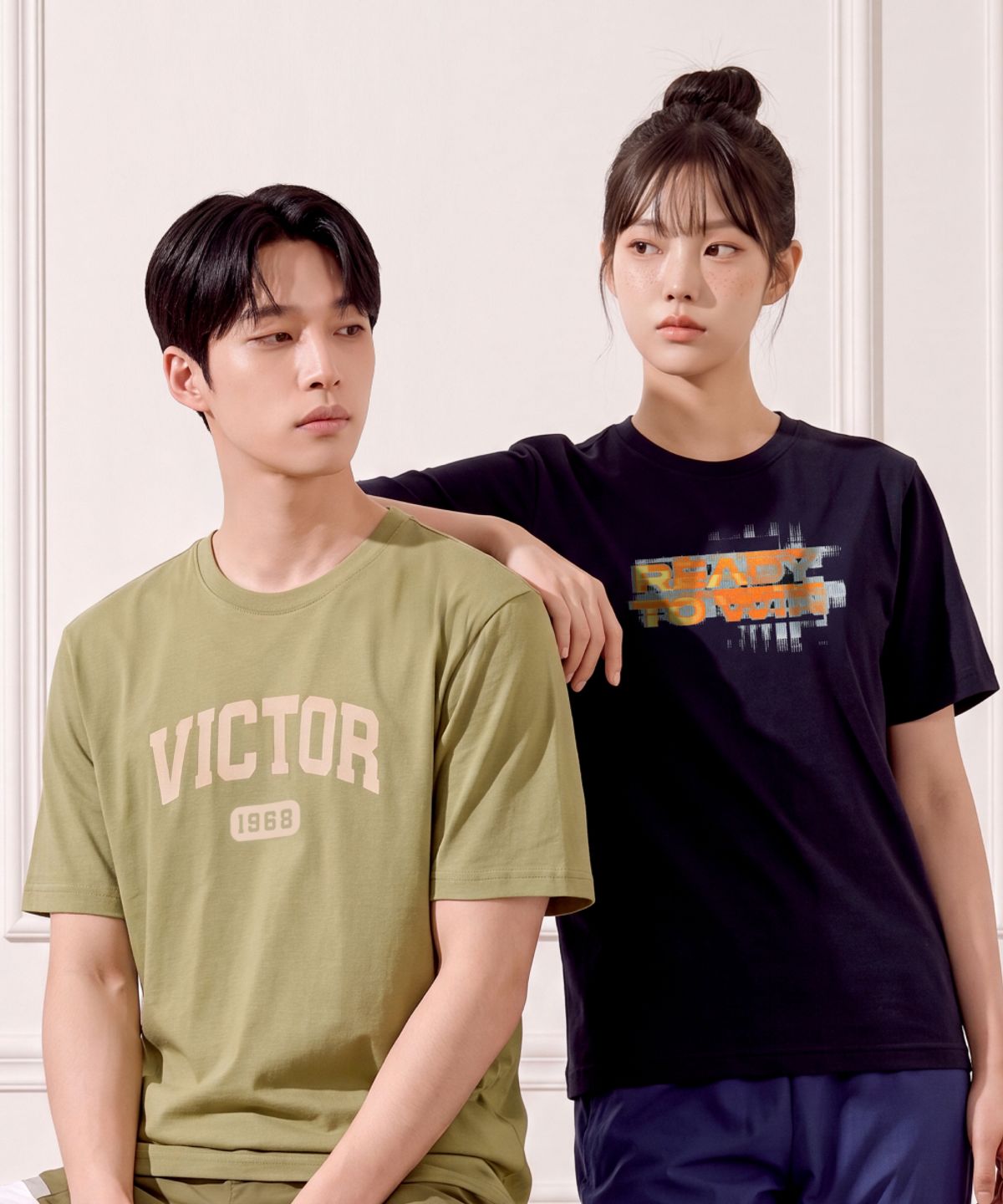 빅터(VICTOR) HI-TEEN CLASSIC 공용 오버핏 티셔츠 (VTC6CTO107U)