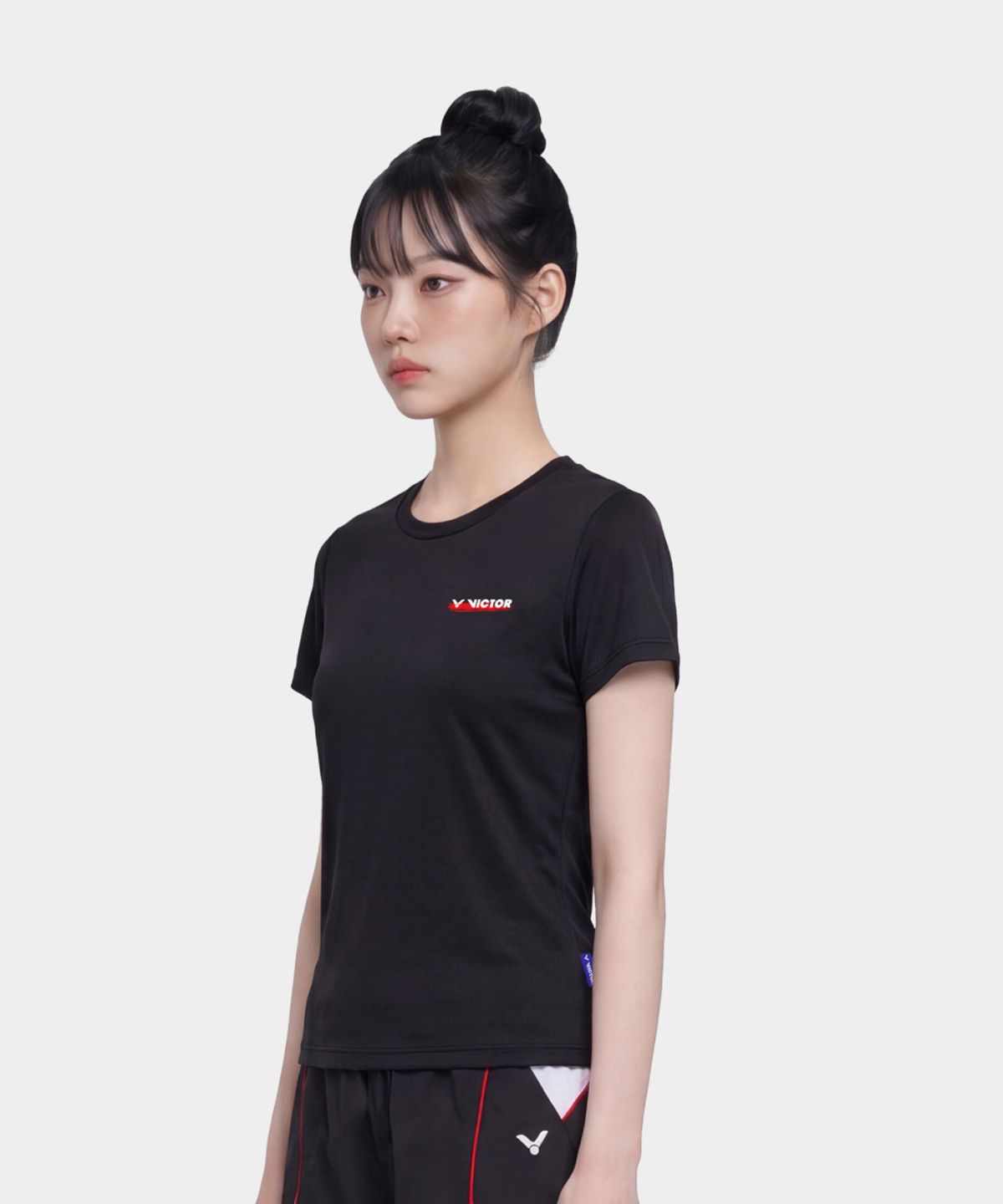 빅터(VICTOR) MATTE MINIMAL 배드민턴 여성 티셔츠 (VTC6CTS002F)