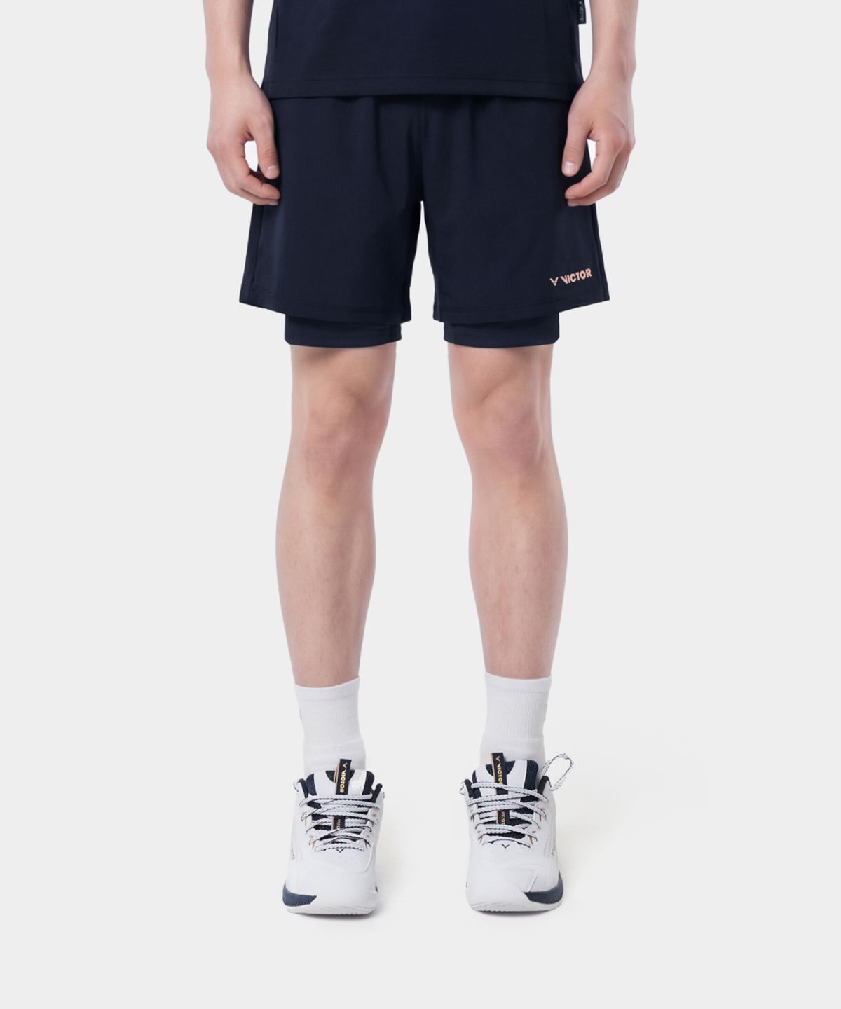 빅터(VICTOR) SAFE LEGGINGS 남성 투인원 반바지 (VTC6CPS001M)
