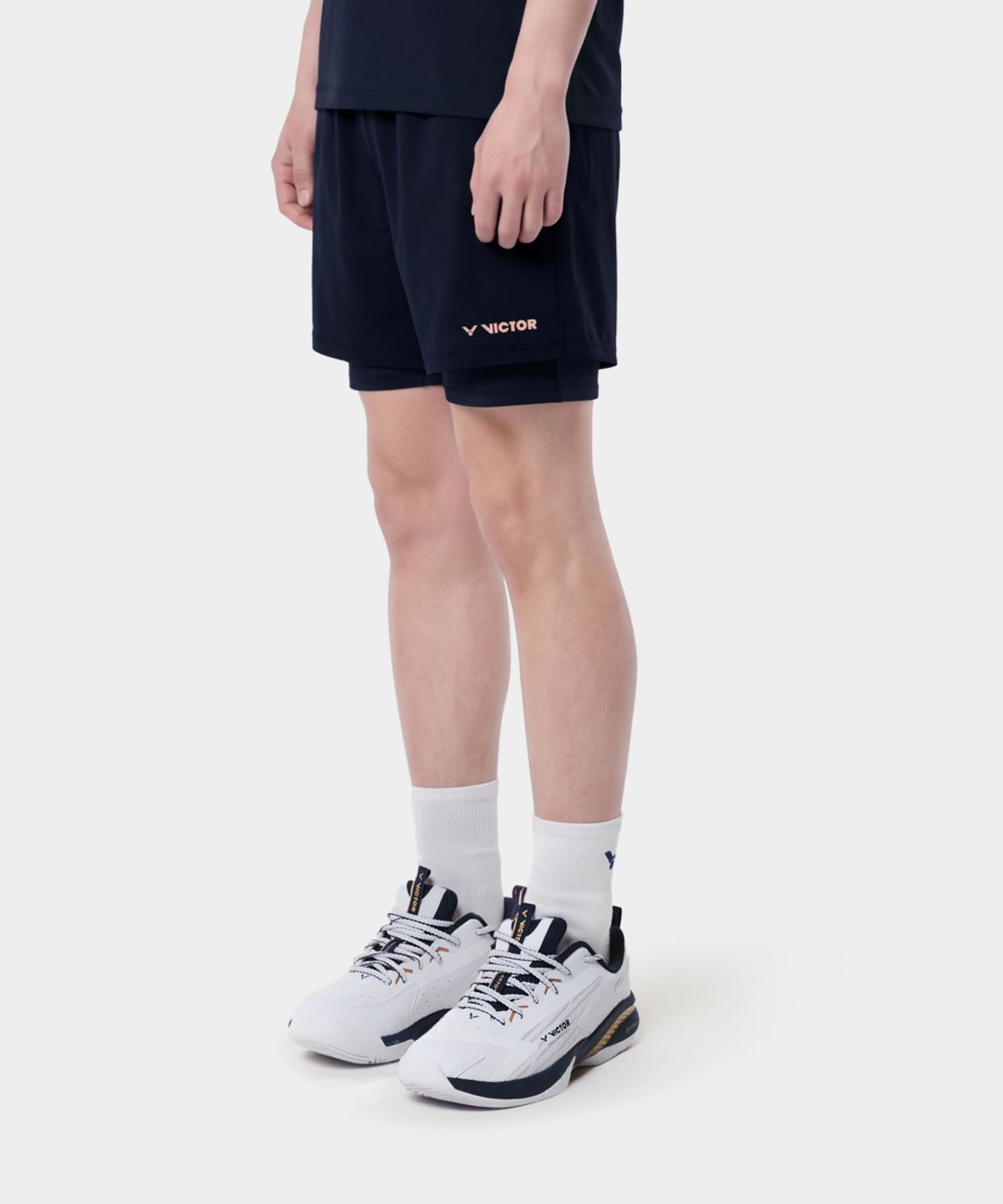 빅터(VICTOR) SAFE LEGGINGS 남성 투인원 반바지 (VTC6CPS001M)