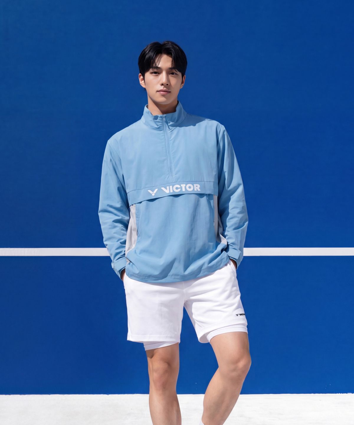 빅터(VICTOR) SAFE LEGGINGS 남성 투인원 반바지 (VTC6CPS002M)