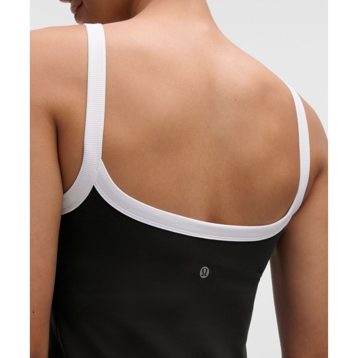 룰루레몬(LULULEMON) Align™ 리브드 트림 캐미 드레스  BLK WHT