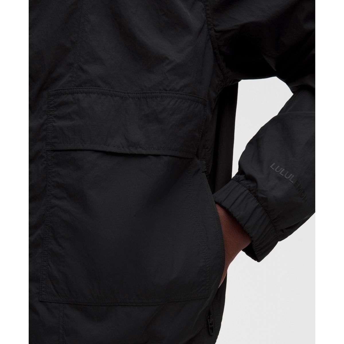 룰루레몬(LULULEMON) UV 프로텍티브 스태시 앤 대시 윈드브레이커  BLK