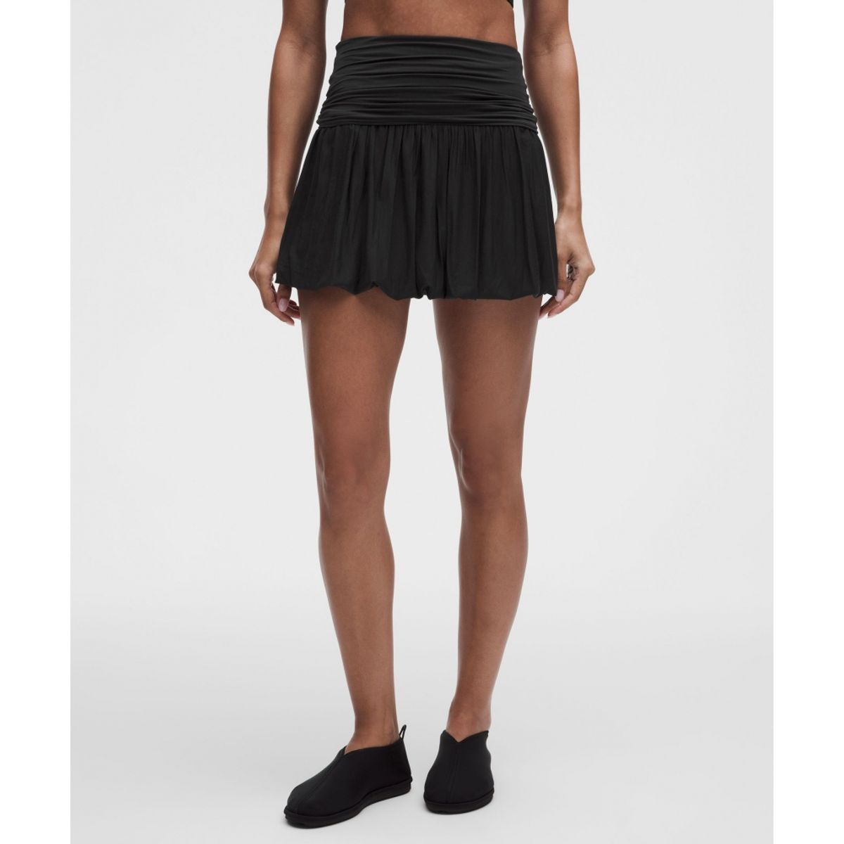 룰루레몬(LULULEMON) 투인원 버블 헴 미니 드레스  BLK