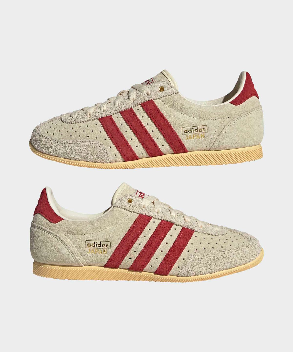 아디다스(ADIDAS) 재팬 - 웜바닐라:팀빅토리레드 / KJ2377