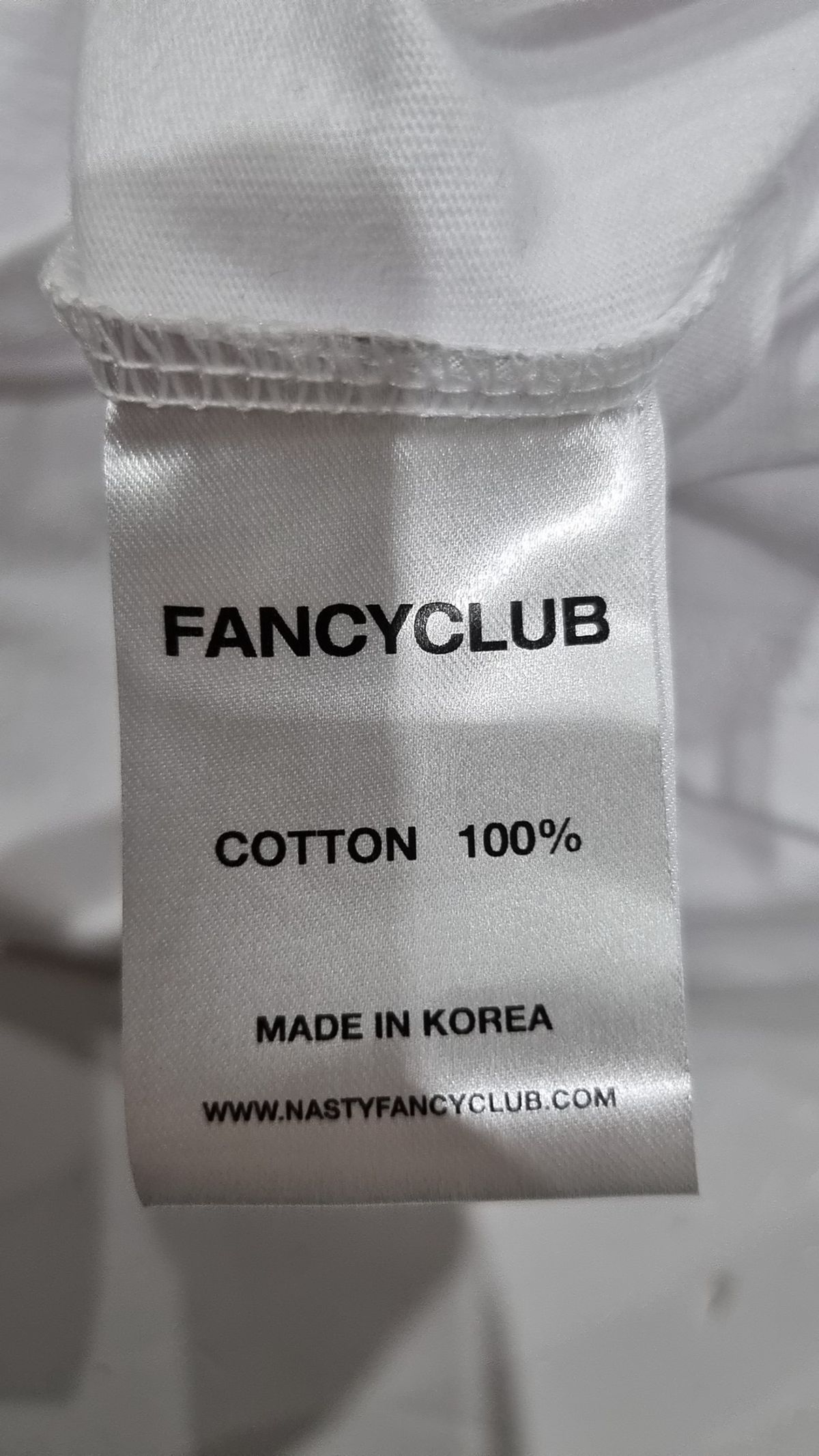 팬시클럽(FANCY CLUB) 반소매 티셔츠 FREE