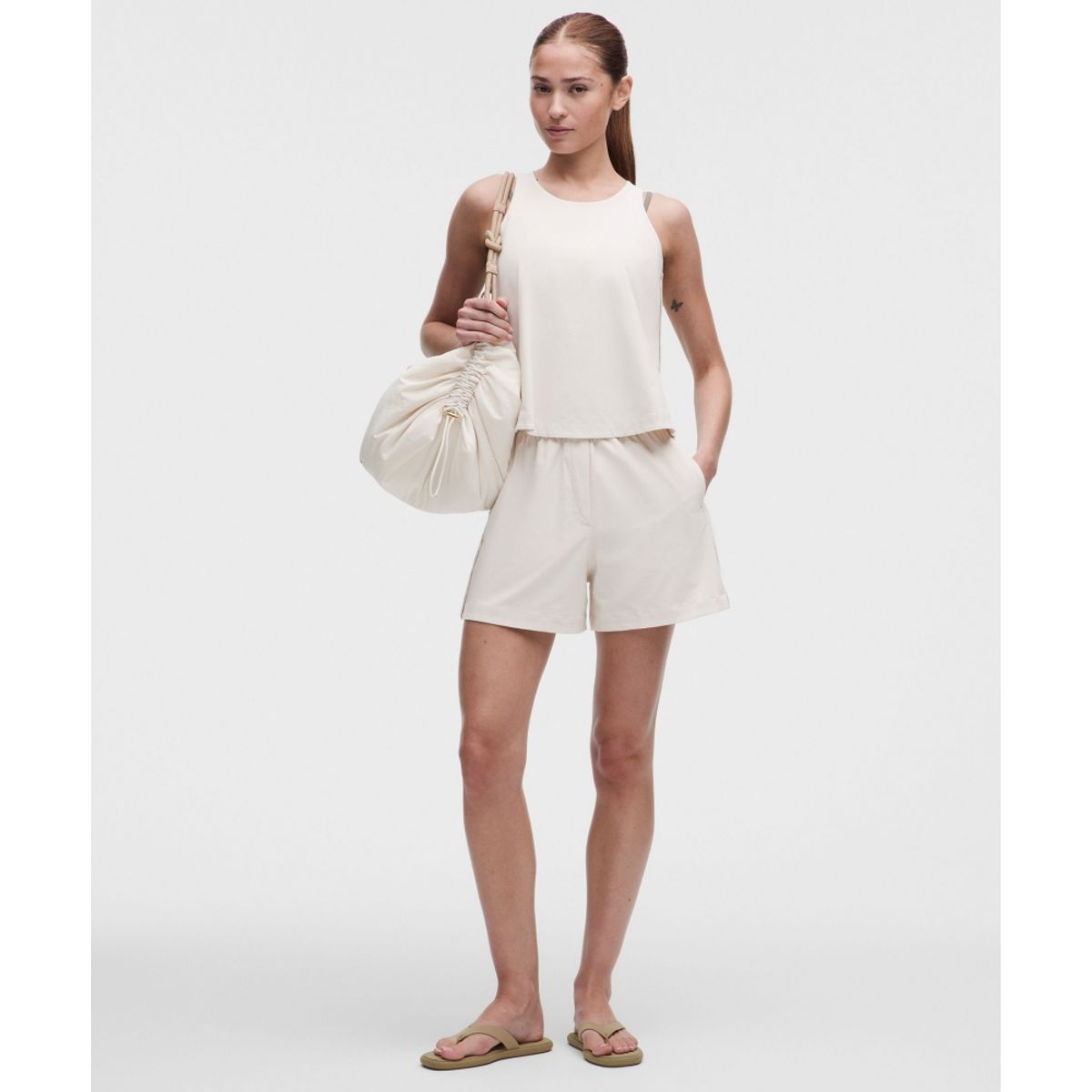 룰루레몬(LULULEMON) 스트레치 우븐 릴랙스 핏 탱크탑  WHTO