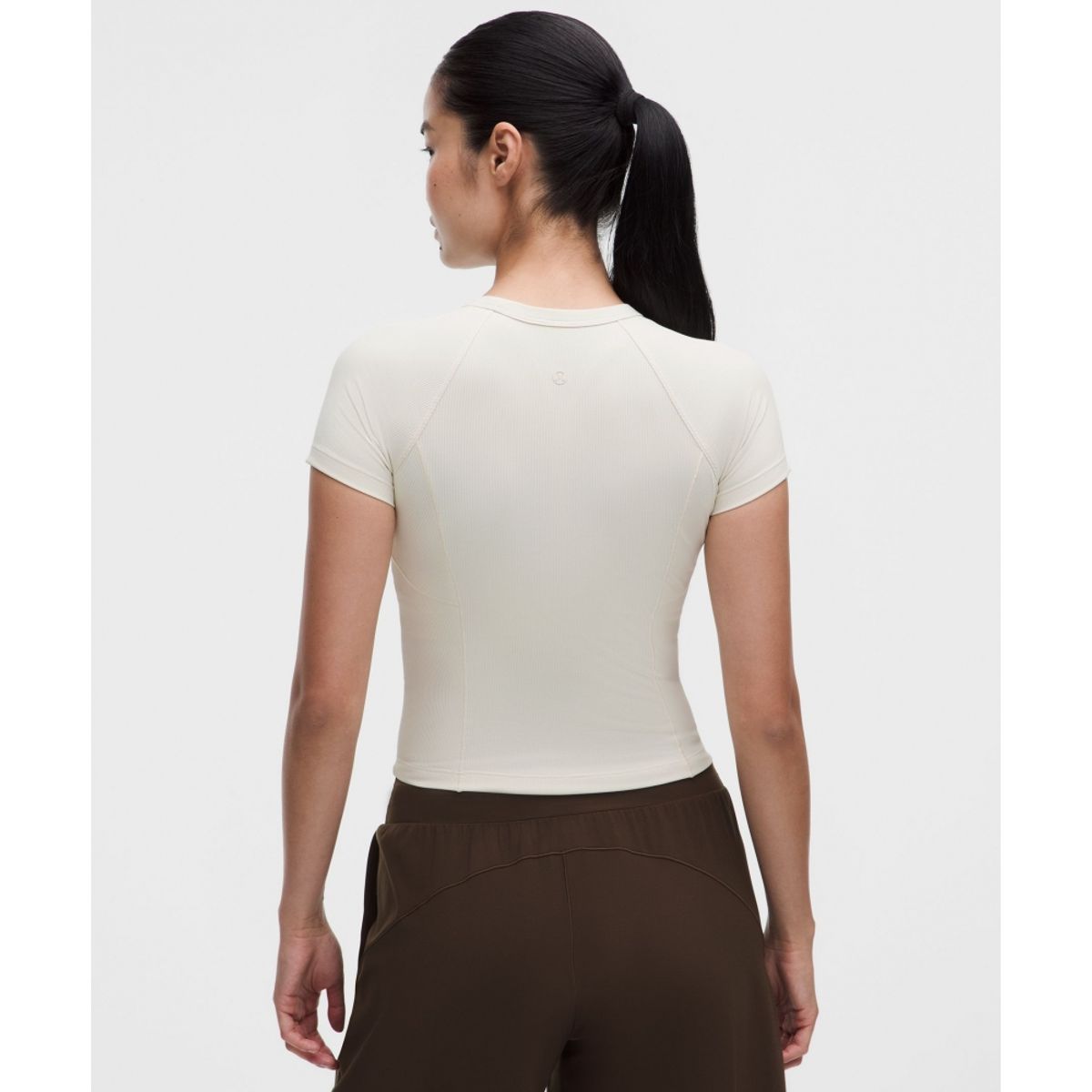 룰루레몬(LULULEMON) 리브드 Nulu 숏슬리브 셔츠  LTIV
