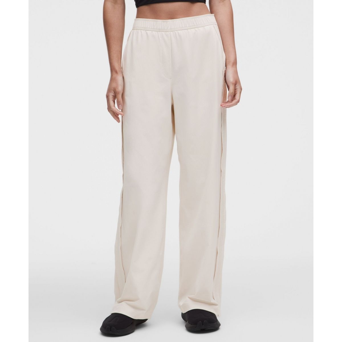 룰루레몬(LULULEMON) 스트레치 우븐 하이라이즈 와이드 레그 팬츠 *아시아 핏  WHTO