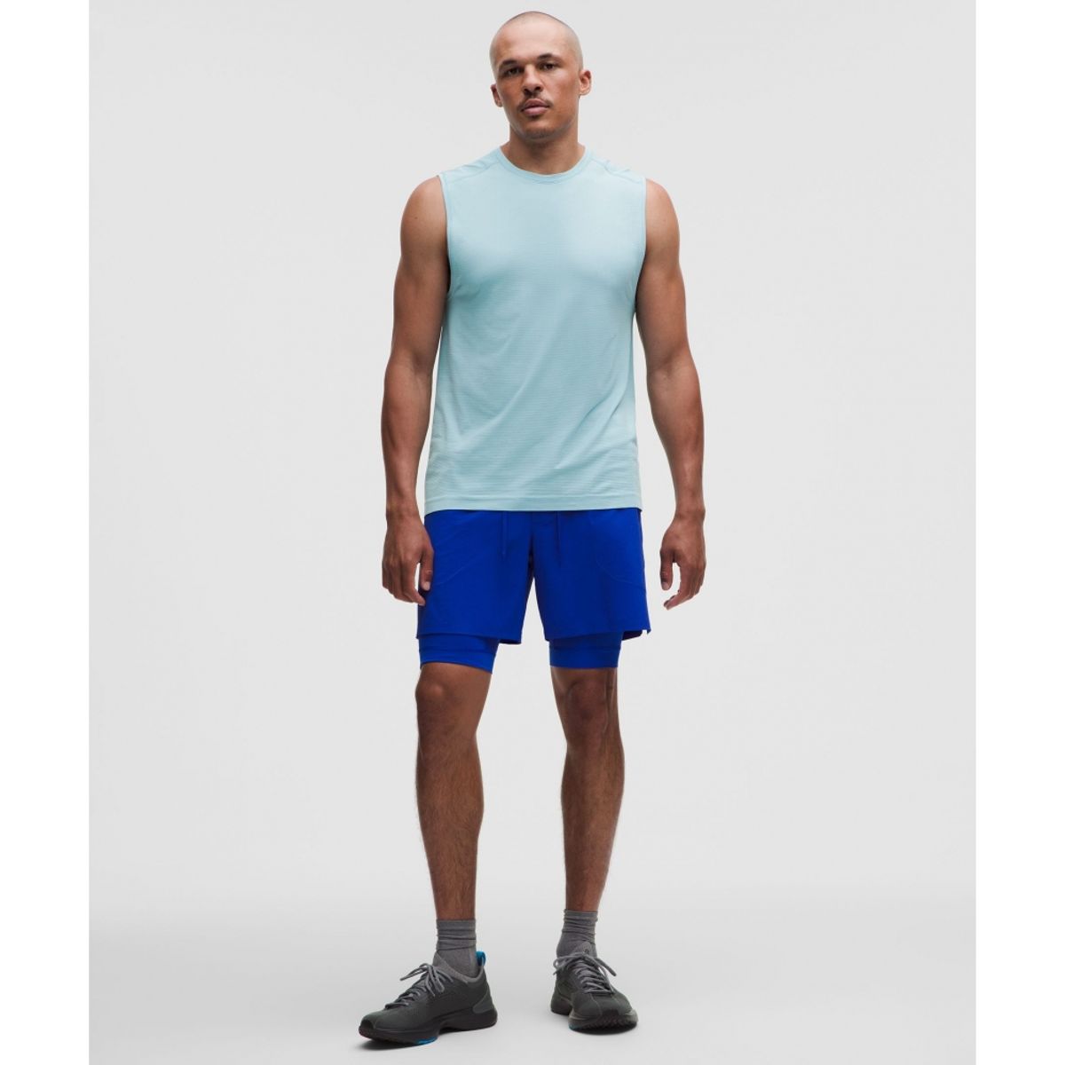 룰루레몬(LULULEMON) 메탈 벤트 테크 슬리브리스 셔츠 *업데이트 핏  SEAF SEAF