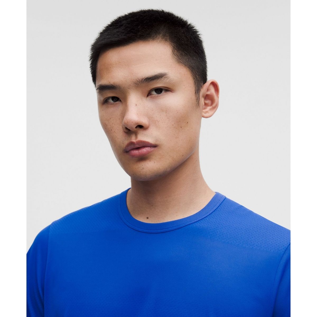 룰루레몬(LULULEMON) 멘즈 패스트 앤 프리 숏슬리브 셔츠 *퍼포레이티드 스트라이프  BEBA