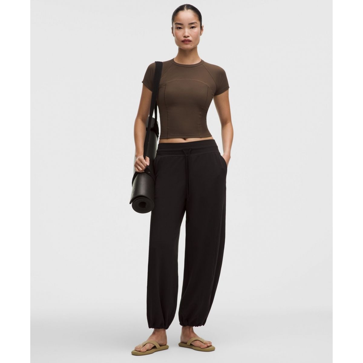 룰루레몬(LULULEMON) 리브드 Nulu 숏슬리브 셔츠  WALC