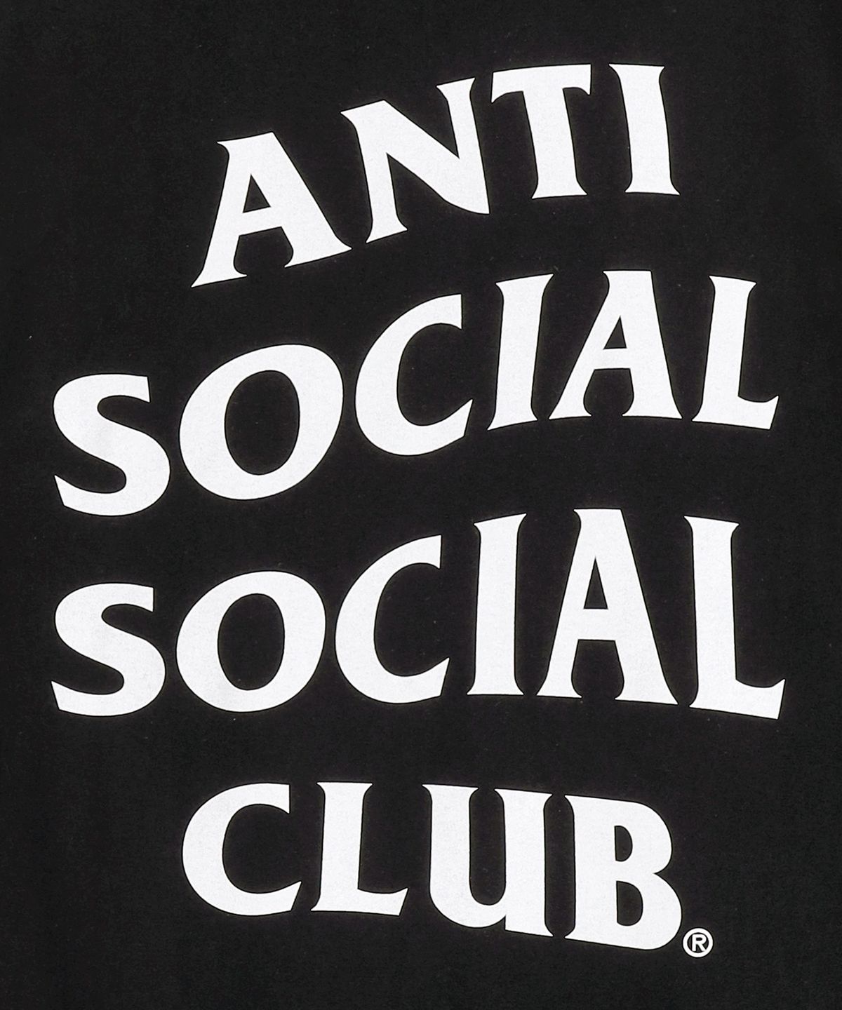 안티 소셜 소셜 클럽(ANTI SOCIAL SOCIAL CLUB) ANTI SOCIAL SOCIAL CLUB OG LOGO T-SHIRTS BLACK