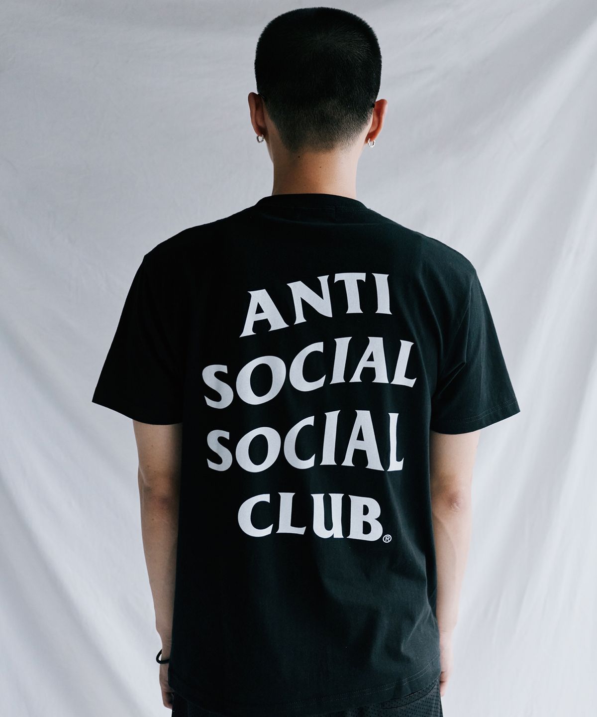 안티 소셜 소셜 클럽(ANTI SOCIAL SOCIAL CLUB) ANTI SOCIAL SOCIAL CLUB OG LOGO T-SHIRTS BLACK