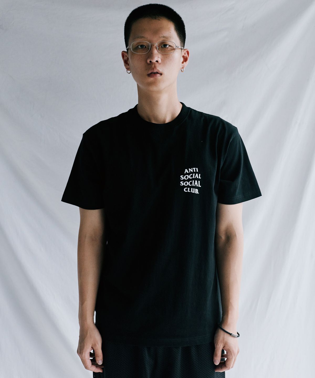 안티 소셜 소셜 클럽(ANTI SOCIAL SOCIAL CLUB) ANTI SOCIAL SOCIAL CLUB OG LOGO T-SHIRTS BLACK
