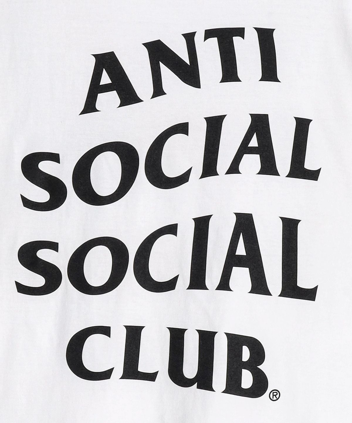안티 소셜 소셜 클럽(ANTI SOCIAL SOCIAL CLUB) ANTI SOCIAL SOCIAL CLUB OG LOGO T-SHIRTS WHITE