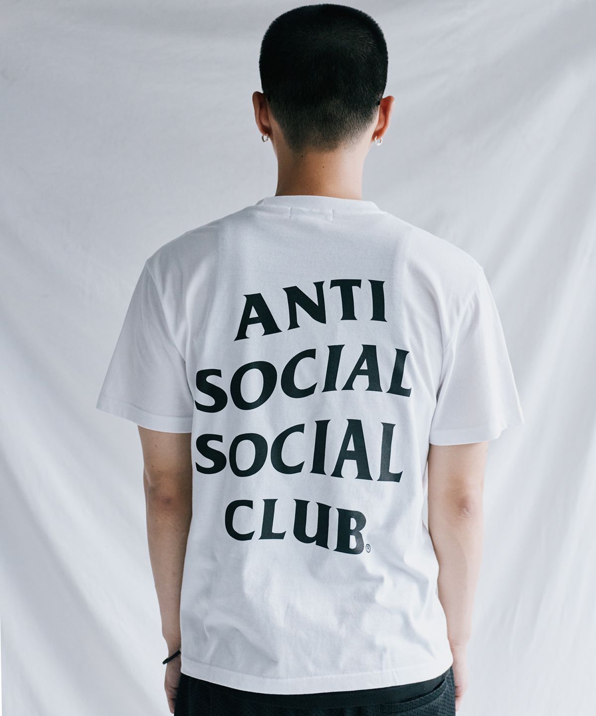 안티 소셜 소셜 클럽(ANTI SOCIAL SOCIAL CLUB) ANTI SOCIAL SOCIAL CLUB OG LOGO T-SHIRTS WHITE