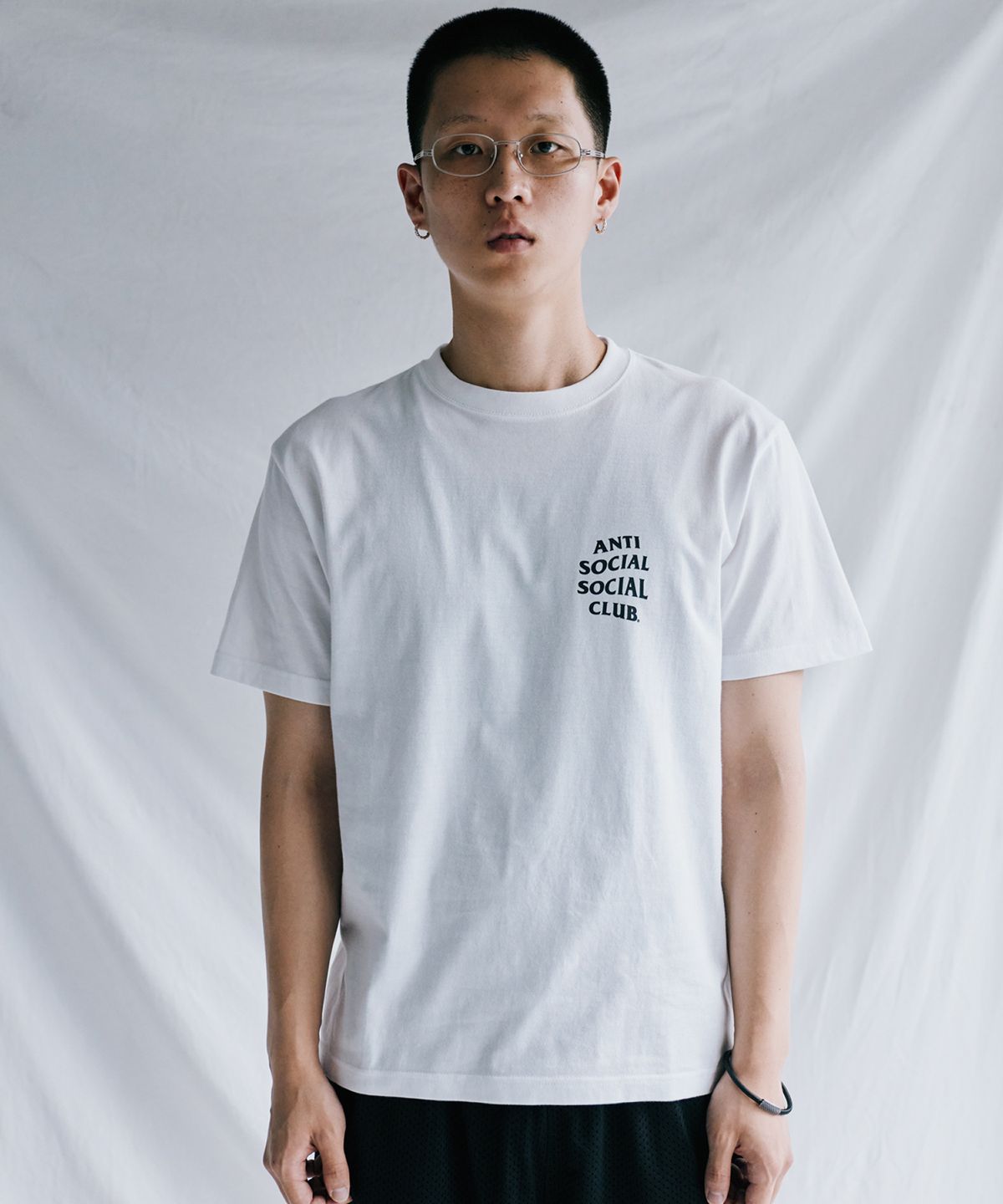 안티 소셜 소셜 클럽(ANTI SOCIAL SOCIAL CLUB) ANTI SOCIAL SOCIAL CLUB OG LOGO T-SHIRTS WHITE